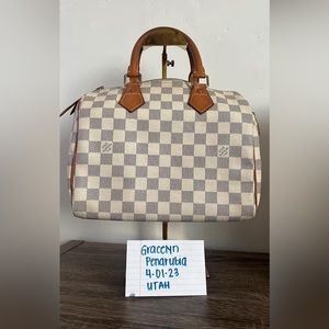 Damier Azur Speedy 25